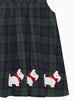 Confiture Dress Baby Scottie Tartan Pinafore