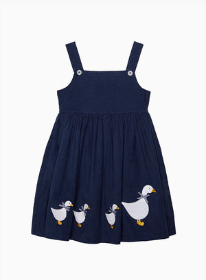 Confiture Dress Duck Cord Pinafore