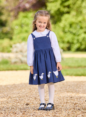 Confiture Dress Duck Cord Pinafore