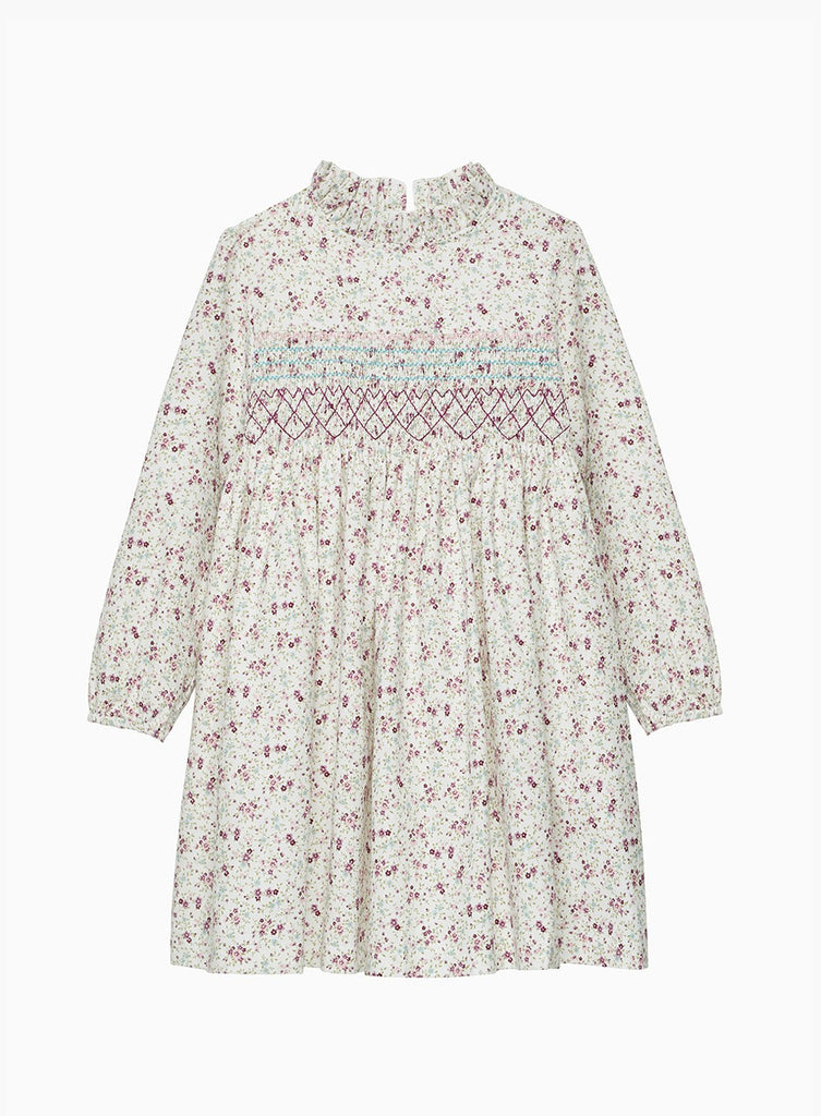 Confiture Dress Edie Floral Frill Collar Dress