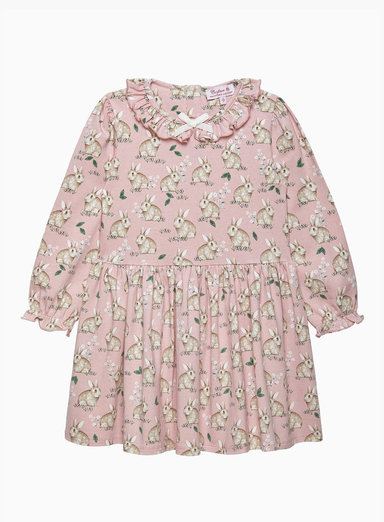 Confiture Dress Jersey Dress in Pink Bunny