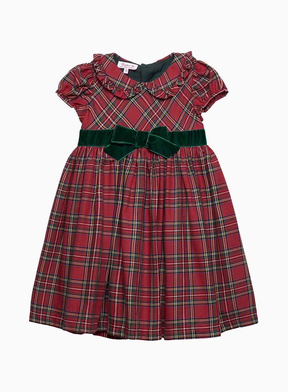 Girls tartan party on sale dress