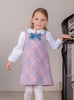 Confiture Dress Penelope Checked Pinafore