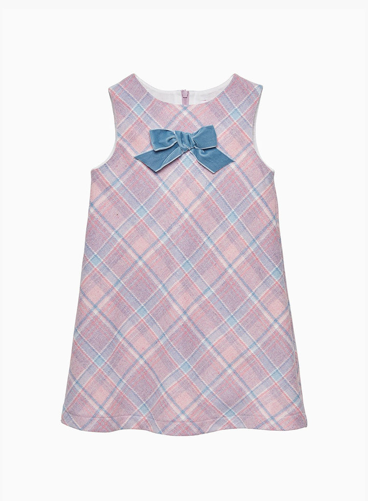 Confiture Dress Penelope Checked Pinafore