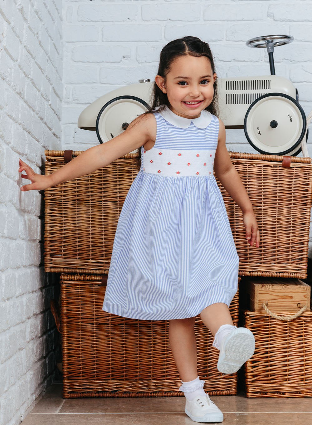 Smocked sibling hot sale easter outfits