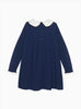 Confiture Dress Violet Pie Crust Dress in Navy