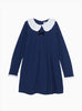 Confiture Dress Violet Pie Crust Dress in Navy