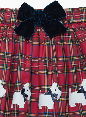 Confiture Skirt Tartan Scottie Skirt