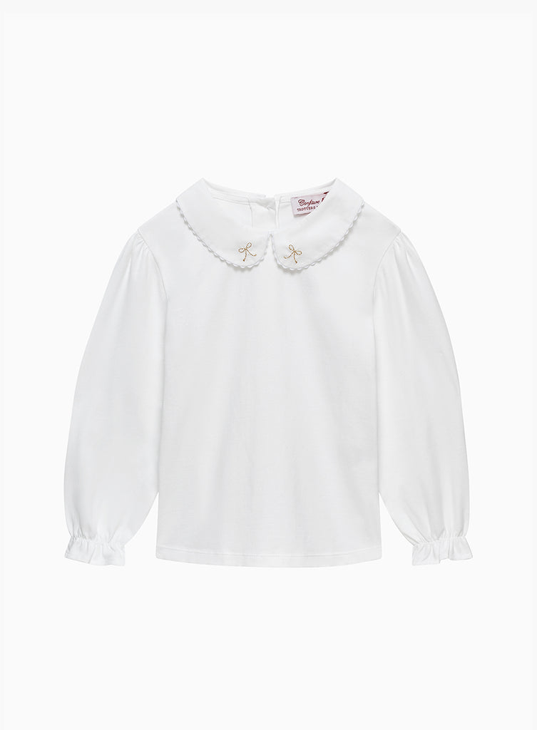 Confiture Top Amelia Bow Jersey Top