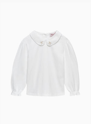 Confiture Top Amelia Bow Jersey Top