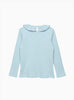 Confiture Top Grace Willow Jersey Top in Pale Blue