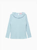 Confiture Top Grace Willow Jersey Top in Pale Blue