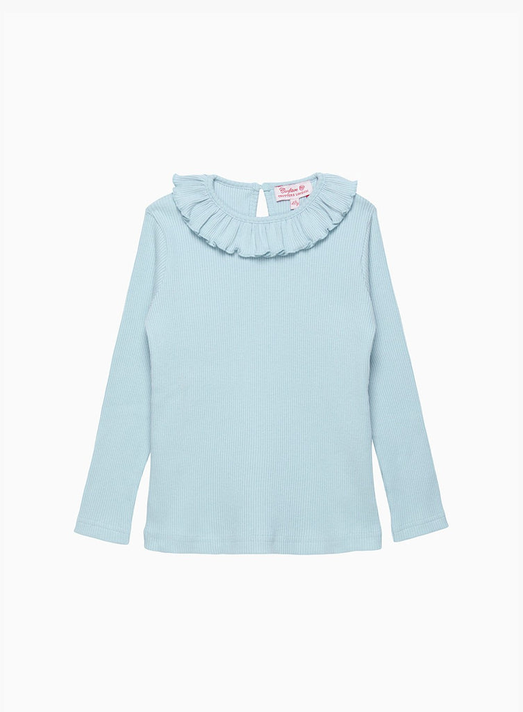 Confiture Top Grace Willow Jersey Top in Pale Blue