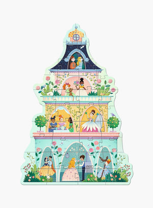 Djeco Toy Djeco The Princess Tower 36pc Puzzle