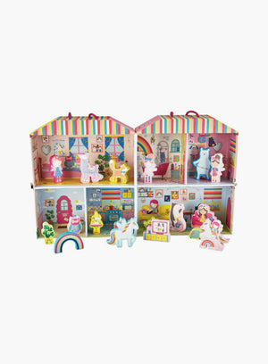 Floss & Rock Puzzle Floss & Rock Playbox with Wooden Pieces: Rainbow Fairy