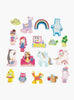 Floss & Rock Puzzle Floss & Rock Playbox with Wooden Pieces: Rainbow Fairy