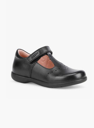 Geox School Shoes Geox Naimara School Shoes in Black