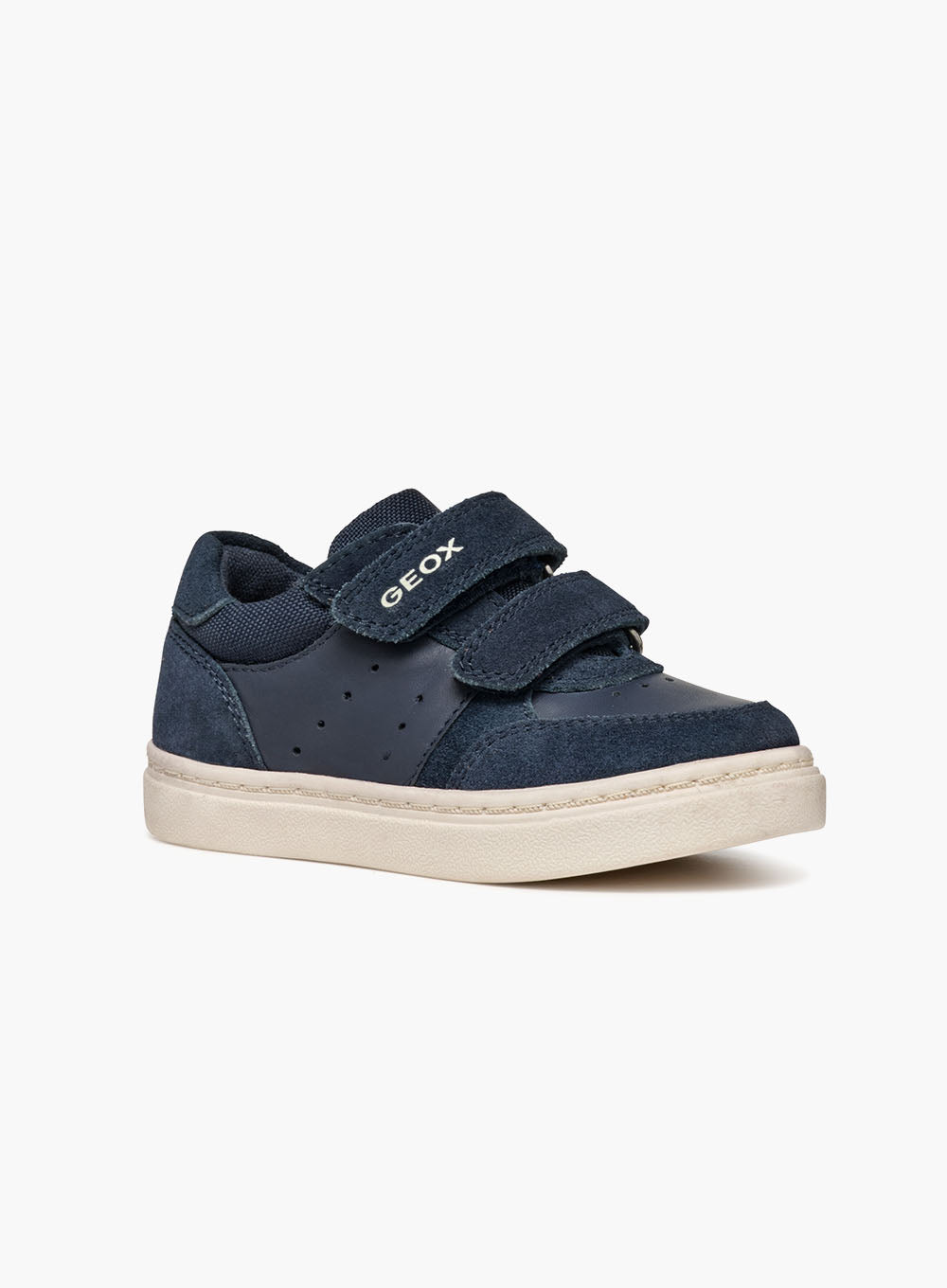 Geox Nashik Baby Trainers in Navy Trotters London