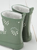 Grass & Air Wellington Boots Grass & Air Colour Reveal Wellies in Khaki