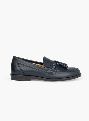 Hampton Classics School Shoes Hampton Classics Havana Loafer in Navy