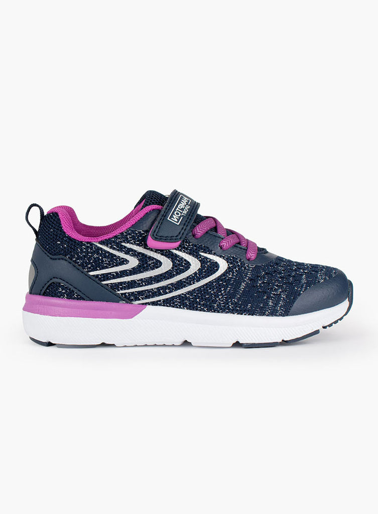 Hampton Sport Trainers Hampton Sport Bolt Trainers in Navy/Lilac Sparkle