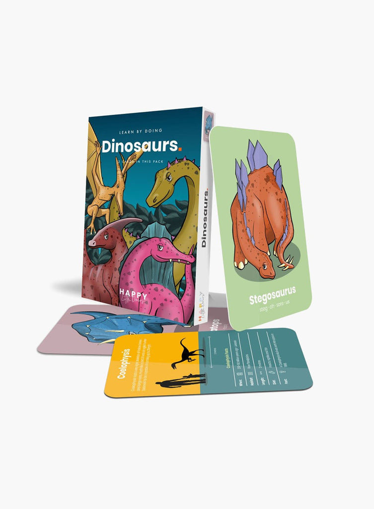 Happy Little Doers Toy Happy Little Doers Dinosaur Activity Flashcards