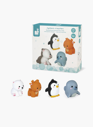 Janod Toy 4 Polar Animal Squirters