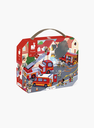 Janod Toy Fireman Puzzle - 24 pieces