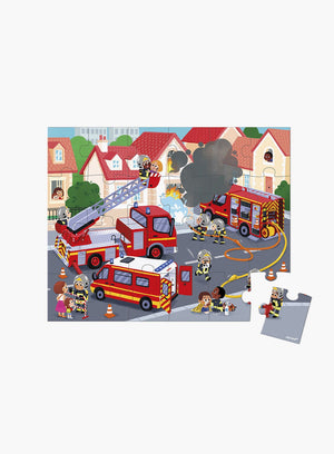 Janod Toy Fireman Puzzle - 24 pieces