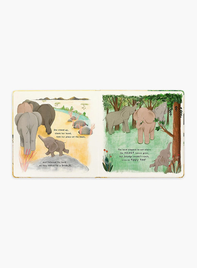 Jellycat Smudge the Littlest Elephant Book | Trotters Childrenswear