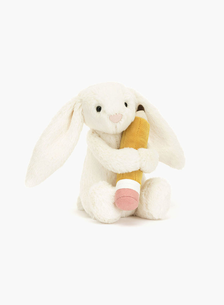 Jellycat Toy Jellycat Bashful Bunny with Pencil