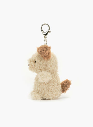 Jellycat Toy Jellycat Little Pup Bag Charm