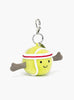 Jellycat Toy Jellycat Sports Tennis Bag Charm