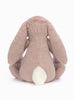 Jellycat Toy Rosa Luxe Jellycat Big Bashful Bunny