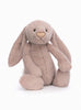 Jellycat Toy Rosa Luxe Jellycat Big Bashful Bunny