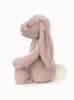 Jellycat Toy Rosa Luxe Jellycat Big Bashful Bunny