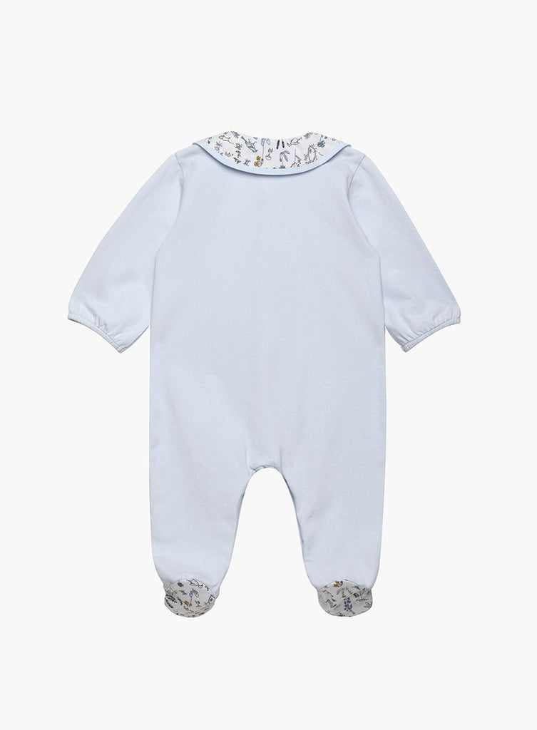 Lapinou Newborn Theo All-in-One Blue Theo | Trotters London