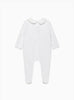 Lapinou All-in-One Baby Velour Dasher Smocked All-in-One