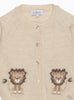 Lapinou Cardigan Baby Augustus Lion Cardigan