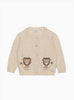 Lapinou Cardigan Baby Augustus Lion Cardigan