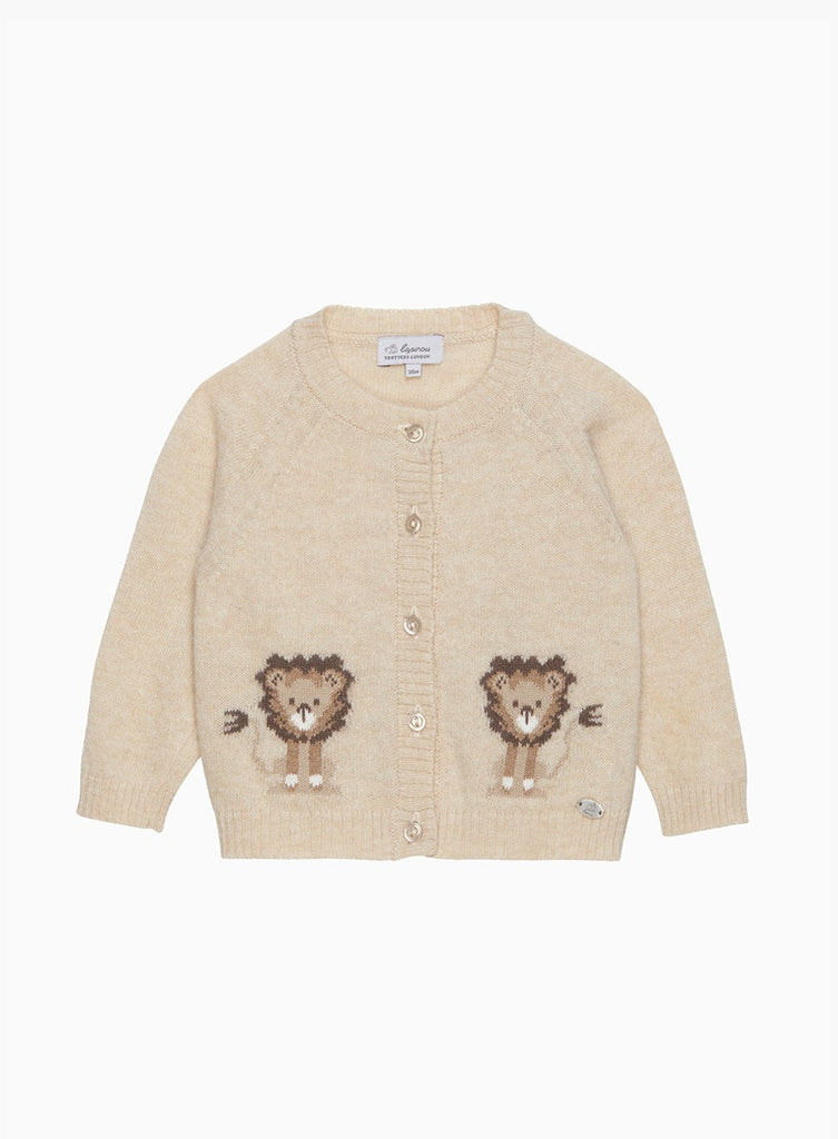 Lapinou Cardigan Baby Augustus Lion Cardigan