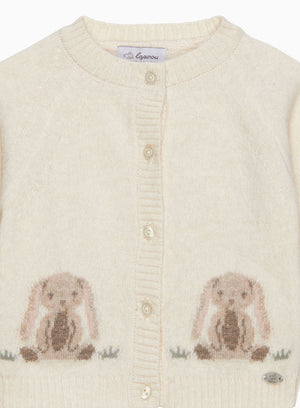 Lapinou Cardigan Baby Bunny Cardigan