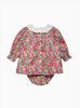 Lapinou Dress Baby Emma Floral Duck Dress