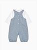 Lapinou Dungarees Baby Elephant Smocked Dungarees