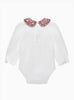 Lily Rose Body Baby Long-Sleeved Pie Crust Body in Strawberry Thief