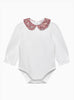 Lily Rose Body Baby Long-Sleeved Pie Crust Body in Strawberry Thief