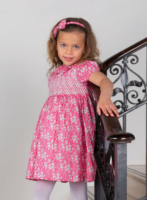 Lily Rose Dress Capel Floral Smocked Party Dress