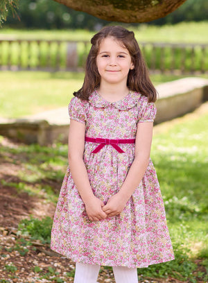 Lily Rose Dress Penny Floral Bow Dress