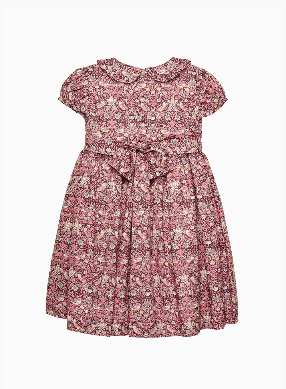 Strawberry Thief Smocked Dress Trotters London