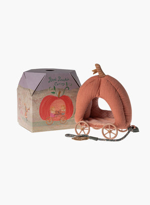 Maileg Toy Maileg Pumpkin Carriage - Mouse size